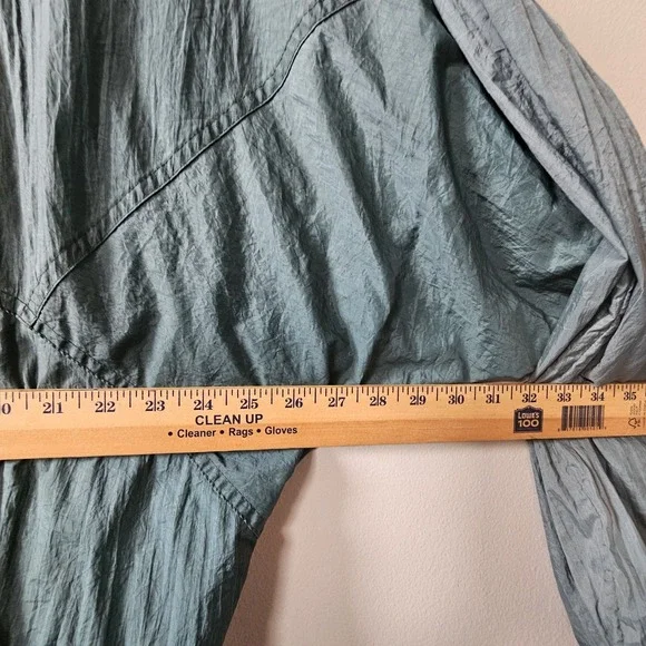 Vintage Russell Athletic Windbreaker Men's Size XL Green Full Zip‎ Made In USA - Picture 8 of 12